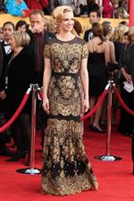 January Jones 17th annual Screen Actors Guild Awards on January 1, 2011