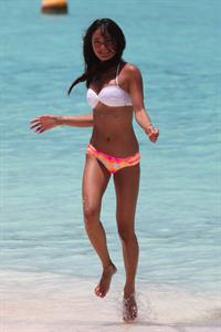 Jarah Mariano. St. Barts Victorias Secret bikini shoot St. Barts. August 11th, 2012