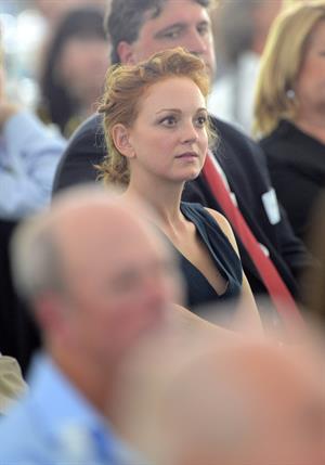 Jayma Mays Rape Treatment Center Fundraiser honoring Norman Lear held in Beverly Hills - October 14, 2012 