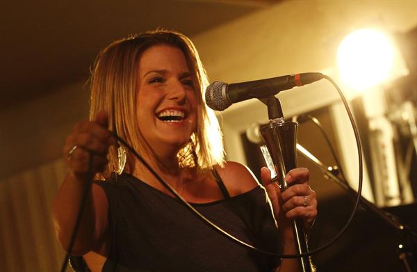 Jeanette Biedermann - Showcase with her new Band 'Ewig' in Berlin on August 23, 2012