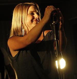 Jeanette Biedermann - Showcase with her new Band 'Ewig' in Berlin on August 23, 2012