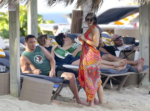 Jenna Dewan Pictures Jenna Dewan-Tatum - at the beach in St Barts 12/31/12