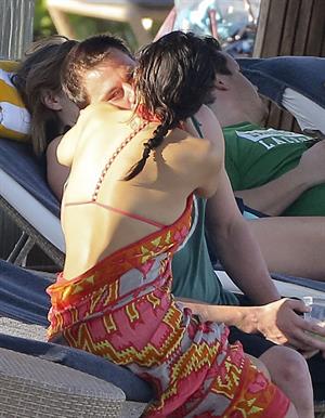 Jenna Dewan-Tatum - at the beach in St Barts 12/31/12  