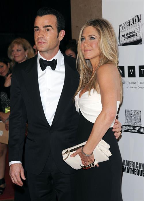 Jennifer Aniston 26th American Cinematheque Award Gala honoring Ben Stiller (November 15, 2012) 