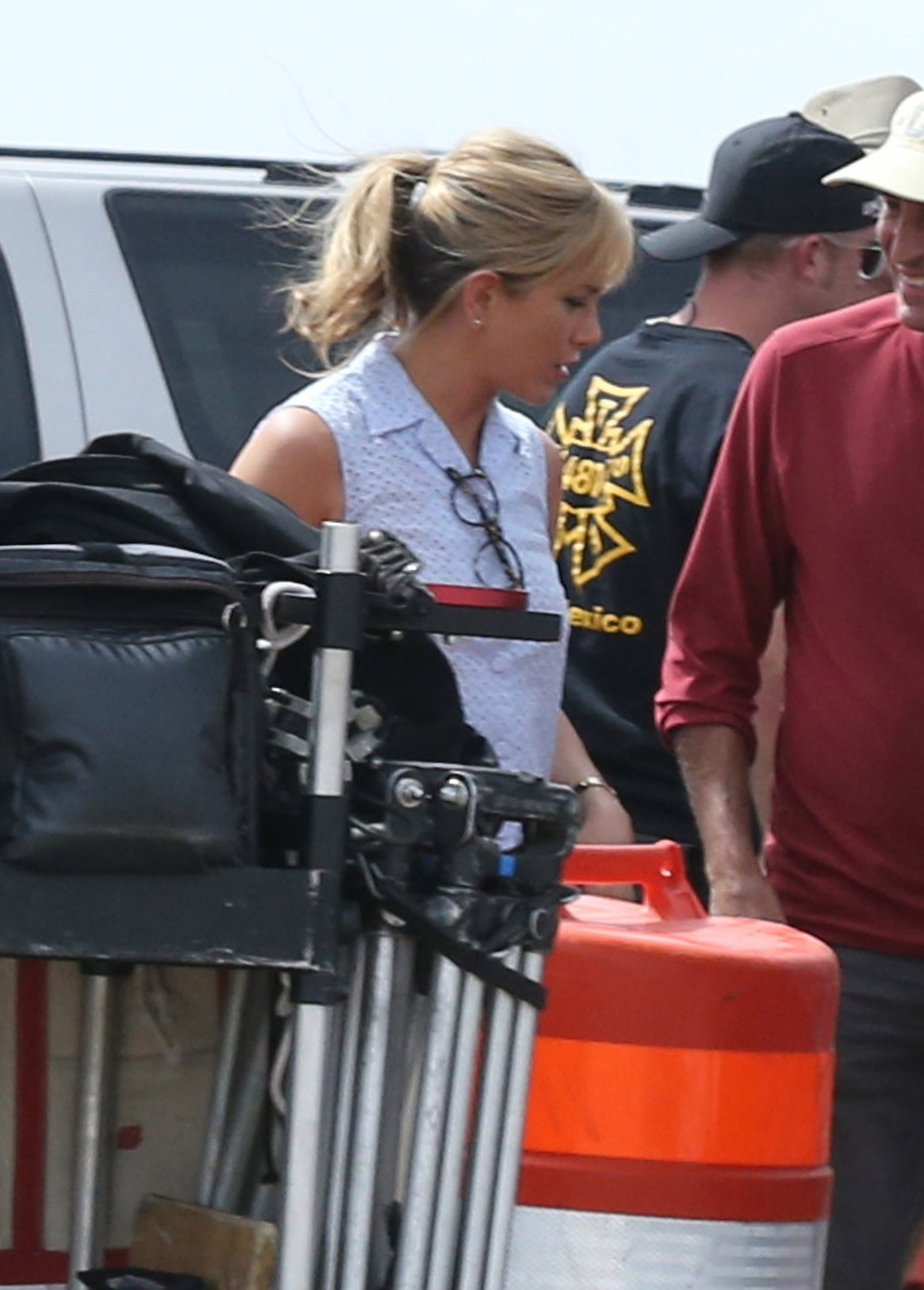 Jennifer Aniston Pictures Jennifer Aniston set of 'We're the Miller' in NM 9/24/12