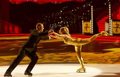 Jennifer Ellison Dancing on Ice Promos on January 15, 2012