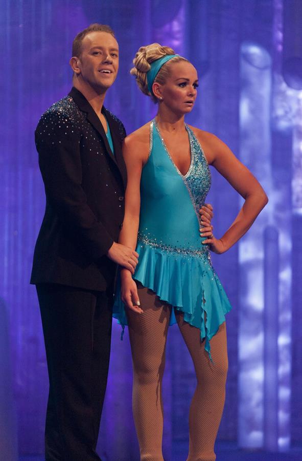 Jennifer Ellison Dancing on Ice Promos on January 15, 2012