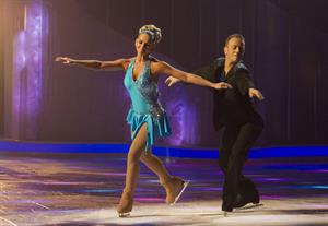 Jennifer Ellison Dancing on Ice Promos on January 15, 2012