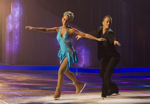 Jennifer Ellison Dancing on Ice Promos on January 15, 2012