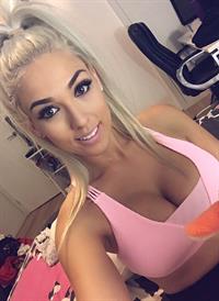 Gabrielle taking a selfie