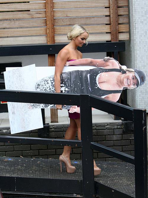 Jennifer Ellison ITV studios London 9th Jan 2012 