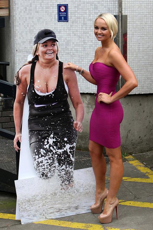 Jennifer Ellison ITV studios London 9th Jan 2012 