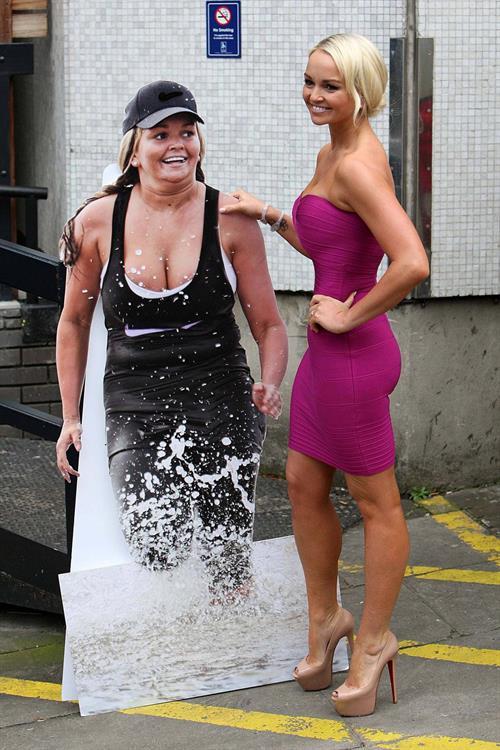 Jennifer Ellison ITV studios London 9th Jan 2012 