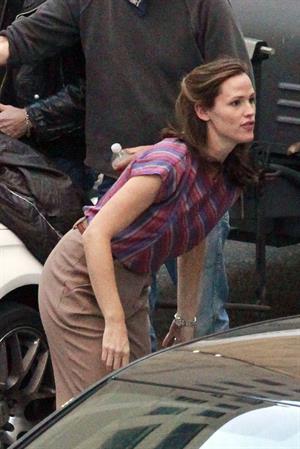 Jennifer Garner Filming 'Dallas Buyers Club' in New Orleans (November 15, 2012) 