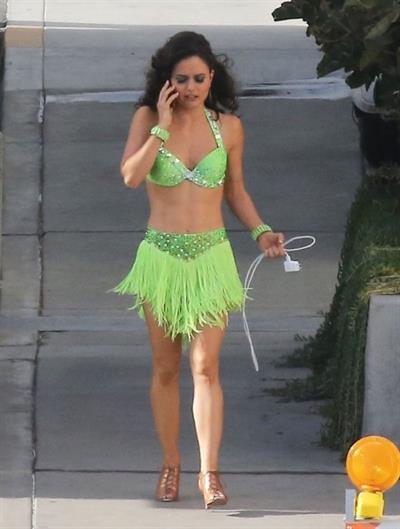 Danica McKellar in a bikini