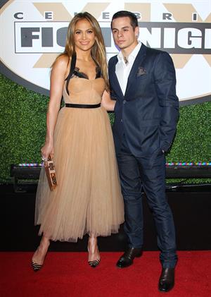 Jennifer Lopez Muhammad Ali's Celebrity Fight Night XIX in Phoenix, Mar. 23, 2013 