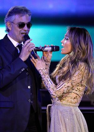 Jennifer Lopez Muhammad Ali's Celebrity Fight Night XIX in Phoenix, Mar. 23, 2013 