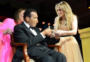 Jennifer Lopez Muhammad Ali's Celebrity Fight Night XIX in Phoenix, Mar. 23, 2013 