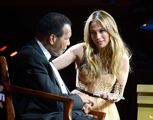 Jennifer Lopez Muhammad Ali's Celebrity Fight Night XIX in Phoenix, Mar. 23, 2013 