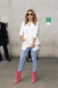 Jennifer Lopez - Pictured at Radio 1 in London on May 30, 2013