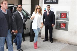 Jennifer Lopez - Pictured at Radio 1 in London on May 30, 2013
