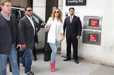Jennifer Lopez - Pictured at Radio 1 in London on May 30, 2013