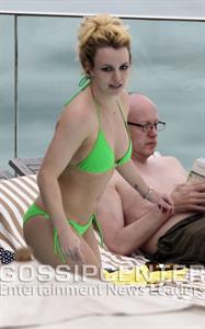 Britney Spears in a bikini