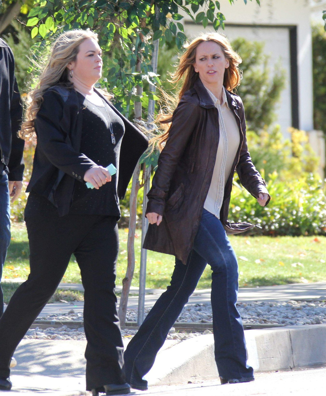 Jennifer Love Hewitt Pictures Jennifer Love Hewitt filming The Client List and really getting into character in between takes. January 10, 2013