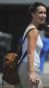 Jennifer Love Hewitt out for a hike in Santa Monica 8/7/12 