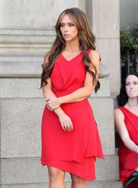 Jennifer Love Hewitt Set of ''The Client List'' in Downtown LA October 26, 2012