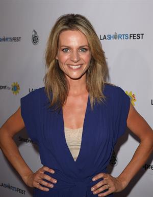Jessalyn Gilsig LA Shorts Fest 2009 opening night July 23rd 2009  