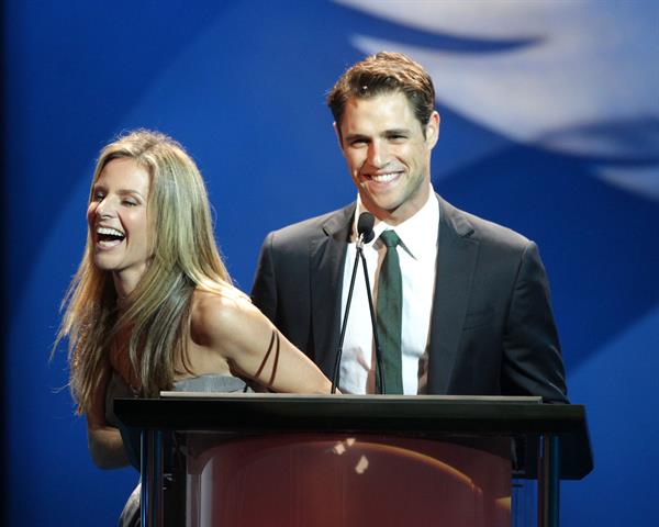 Jessalyn Gilsig 20th Annual Environmental Media Awards -- Burbank, Oct. 16, 2010 