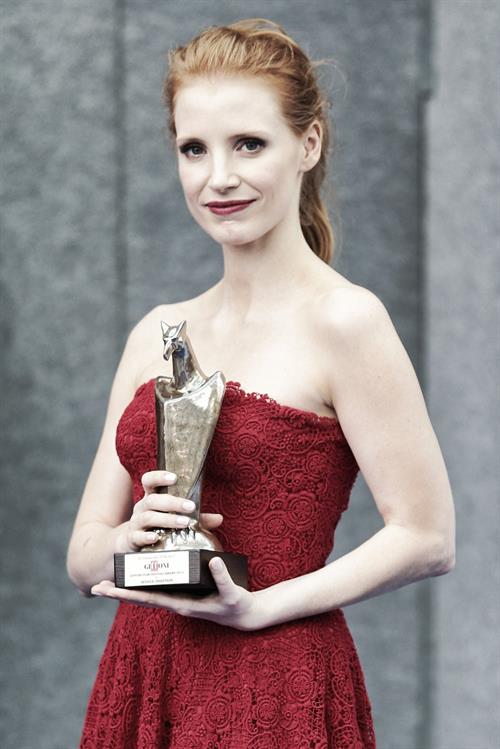 Jessica Chastain - Giffon Film Festival, Italy 7/21/13  