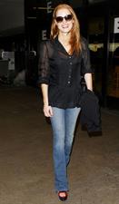 Jessica Chastain arriving at LAX airport on July 18, 2013 