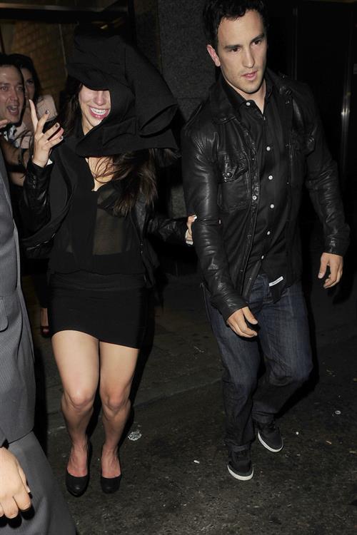 Jessica Lowndes - Leaving Rose nightclub - London - August 4, 2012