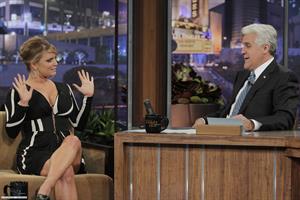 Jessica Simpson on The Tonight Show with Jay Leno on April 27, 2010 