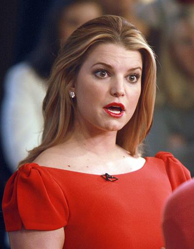 Jessica Simpson at Good Morning America on March 15, 2010 