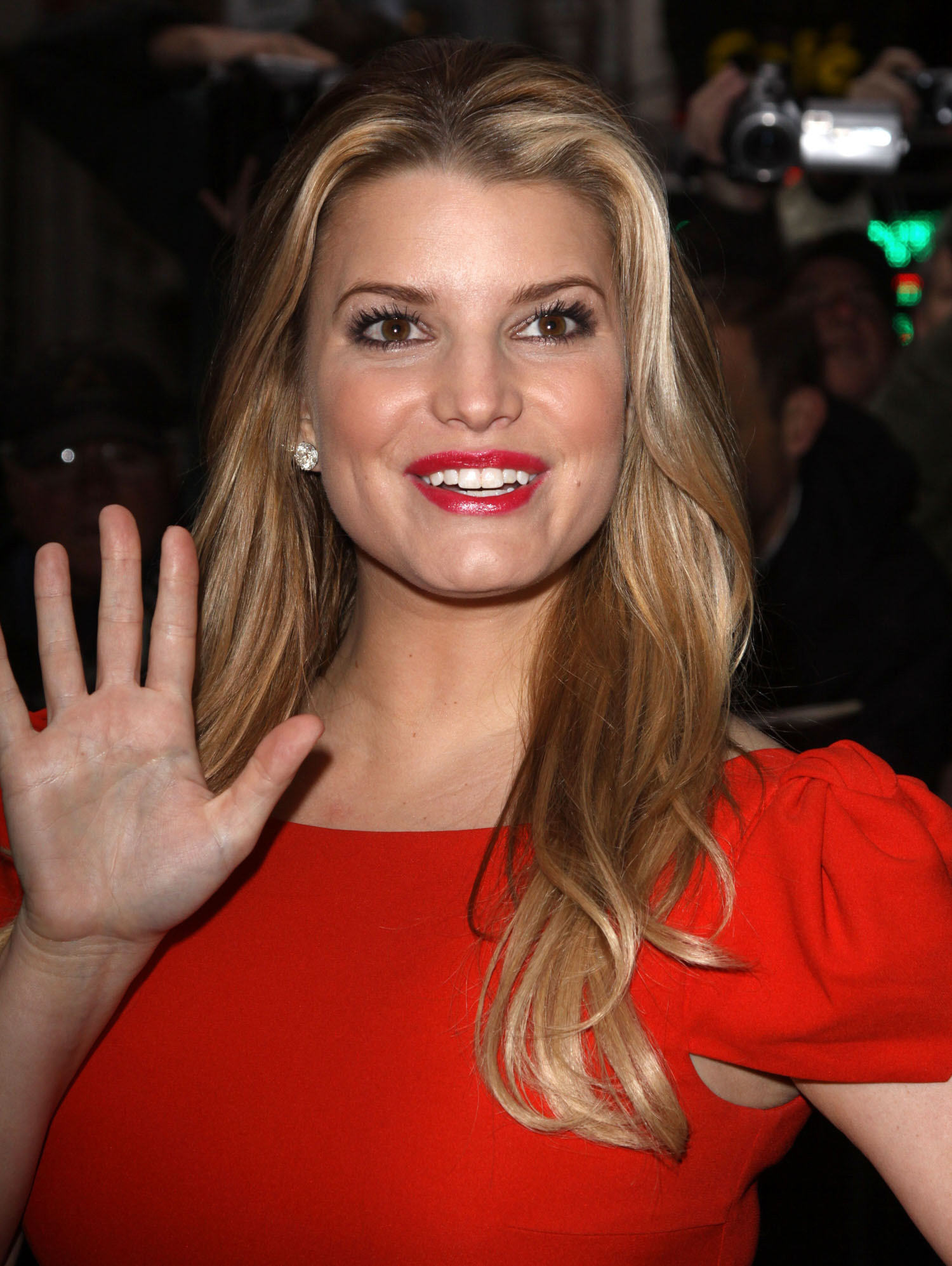 Jessica Simpson at Good Morning America on March 15, 2010 