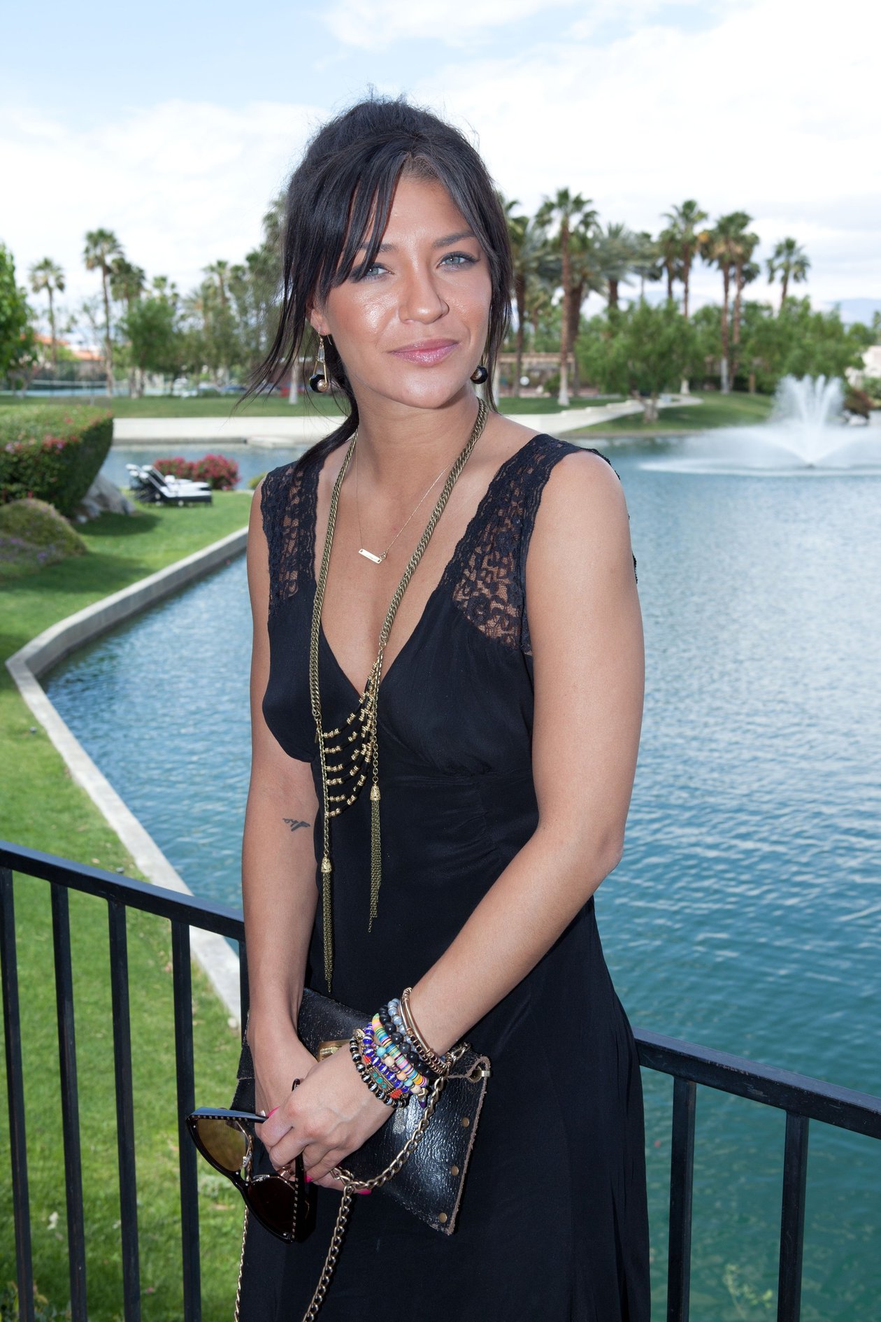 Jessica Szohr attending the Guess Hotel and Lovecat Magazine Party on April 13, 2012