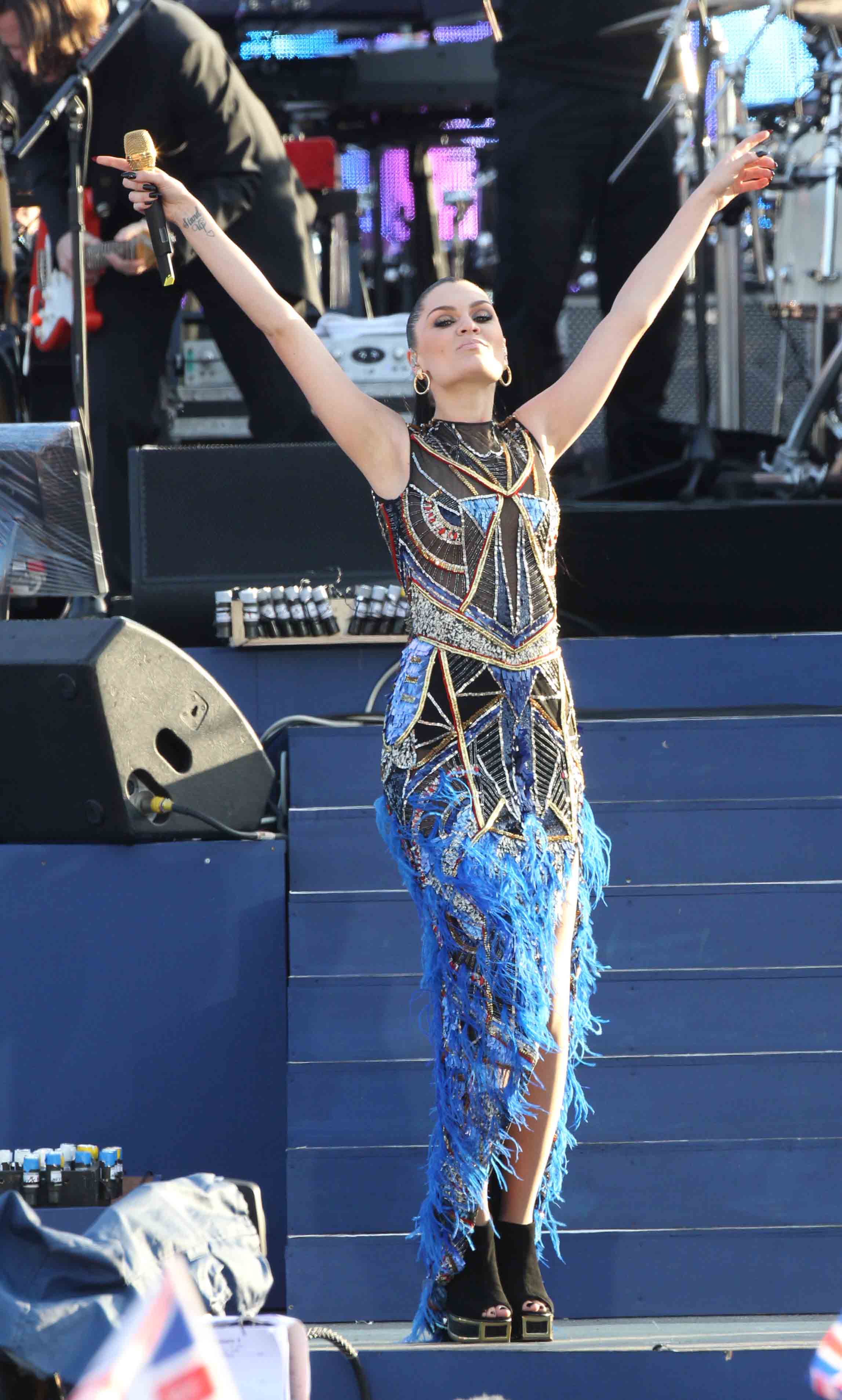 Jessie J - Performing at Queen Diamond Jubilee Concert in London, June 4, 2012