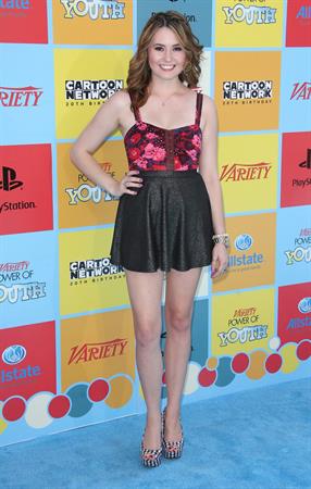 Jillian Clare Variety's Power of Youth in LA on September 15, 2012