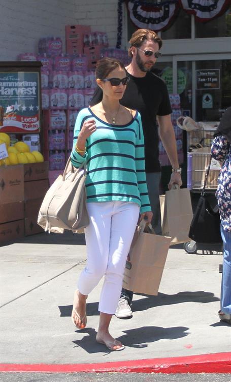 Jordana Brewster - Bristol Farms in Hollywood - July 7, 2012