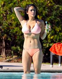 Casey Batchelor in a bikini