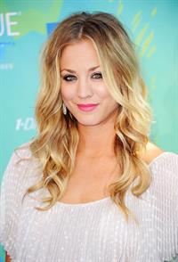 Kaley Cuoco 2011 at the Teen Choice Awards on August 7, 2011
