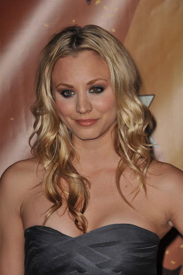 Kaley Cuoco attending the American Country Awards 2010 on December 6, 2010