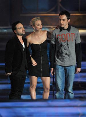 Kaley Cuoco at Spike TV's Scream 2009 held at the Greek Theatre in Los Angeles, California 