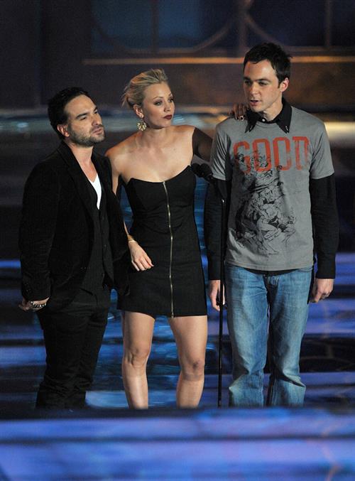 Kaley Cuoco at Spike TV's Scream 2009 held at the Greek Theatre in Los Angeles, California 