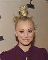 Kaley Cuoco attending the Academy of Television Arts Sciences at Leonard H Goldenson Theatre on February 18, 2010 