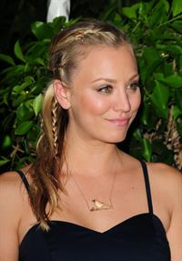 Kaley Cuoco attendsw the Hollywood Foreign Press Association Annual Installation Luncheon on July 28, 2010