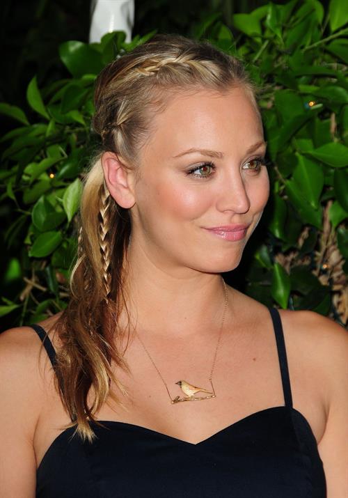 Kaley Cuoco attendsw the Hollywood Foreign Press Association Annual Installation Luncheon on July 28, 2010